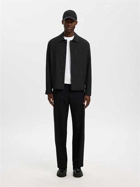 SLMREG-ROBERT OVERSHIRT NOOS black