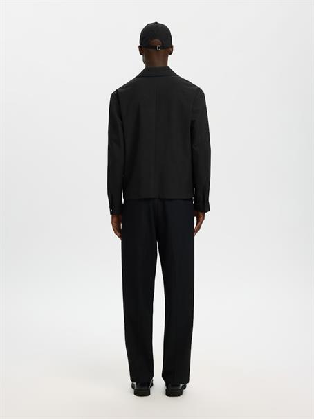 SLMREG-ROBERT OVERSHIRT NOOS black