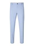 SLMSLIM-OASIS LINEN TRS NOOS light blue