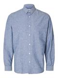 SLMSLIM-SUN SHIRT LS NOOS medium blue denim