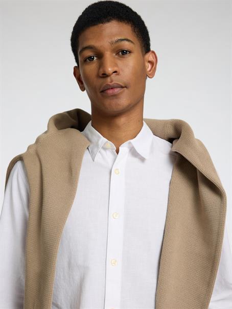 SLMSLIM-SUN SHIRT LS NOOS white