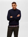 SLMSLIMOWEN-BRUSHED SHIRT LS NOOS burnt henna