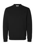 SLMTOM SOFT CREW NECK SWEAT NOOS black