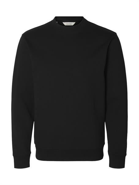 SLMTOM SOFT CREW NECK SWEAT NOOS black