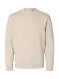 SLMTOM SOFT CREW NECK SWEAT NOOS oatmeal