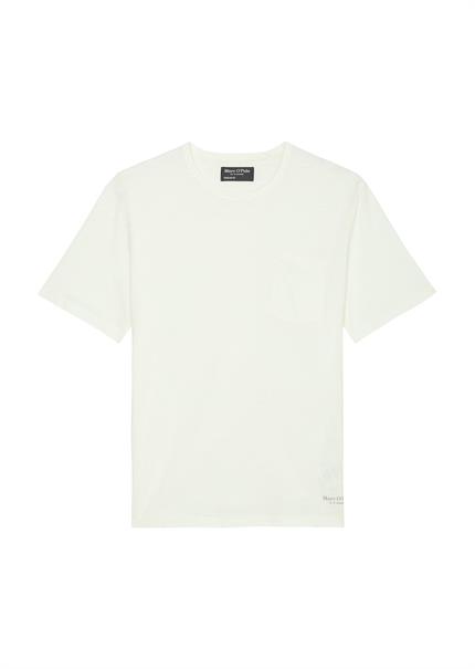 Slub-Jersey-T-Shirt regular egg white