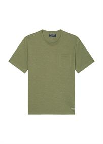 Slub-Jersey-T-Shirt regular olive