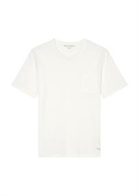 Slub-Jersey-T-Shirt regular white cotton