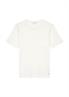 Slub-Jersey-T-Shirt regular white cotton