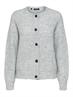 SLWLULU LS KNIT SHORT CARDIGAN NOOS light grey melange
