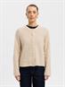 SLWLULU NEW LS KNIT CARDIGAN NOOS birch