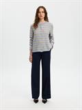 SLWLULU NEW LS KNIT CARDIGAN NOOS cashmere blue