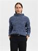 SLWSELMA SUS LS KNIT PULLOVER NOOS dazzling blue