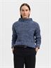 SLWSELMA SUS LS KNIT PULLOVER NOOS dazzling blue