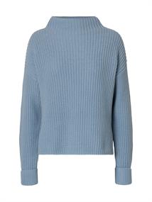 SLWSELMA SUS LS KNIT PULLOVER NOOS dusty blue