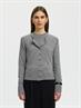 SLWTHEA LS KNIT MERINO CARDIGAN NOOS medium grey melange