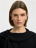 SLWTHEA LS KNIT MERINO O-NECK NOOS black
