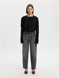 SLWTHEA LS KNIT MERINO O-NECK NOOS black
