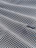 small blue brown dot print
