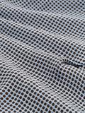 small blue brown dot print