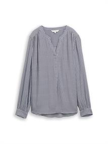 small blue brown dot print