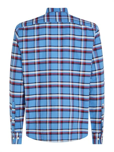 SMALL GLOBAL STRIPE CHK RF SHIRT iconic blue - multi