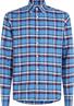 SMALL GLOBAL STRIPE CHK RF SHIRT iconic blue - multi