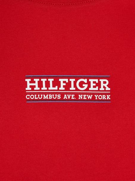 SMALL HILFIGER TEE primary red