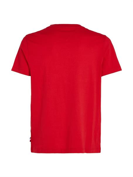 SMALL HILFIGER TEE primary red