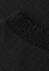 Smok-Detail Chiffon-Bluse black