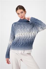 smokey blue gemustert