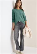 smoky green heather melange