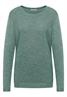smoky green heather melange