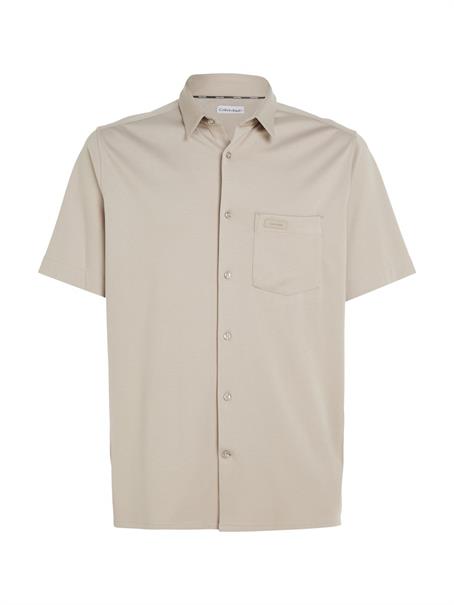 SMOOTH COTTON POCKET S/S SHIRT atmosphere