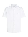 SMOOTH COTTON POCKET S/S SHIRT bright white