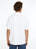 SMOOTH COTTON POCKET S/S SHIRT bright white