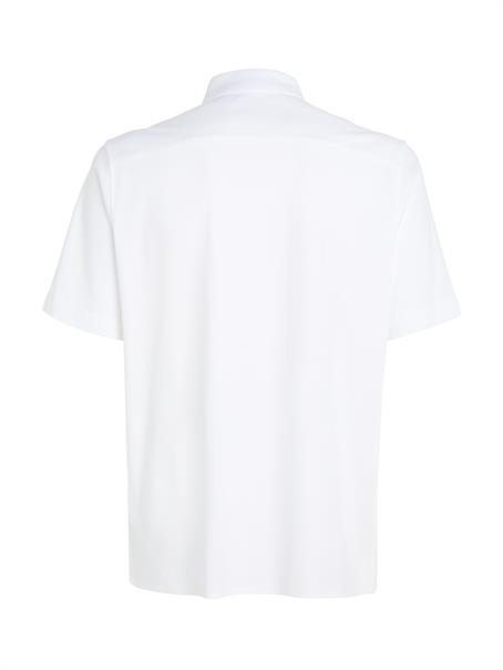 SMOOTH COTTON POCKET S/S SHIRT bright white