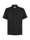 SMOOTH COTTON POCKET S/S SHIRT ck black