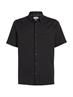 SMOOTH COTTON POCKET S/S SHIRT ck black