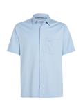 SMOOTH COTTON POCKET S/S SHIRT kentucky blue