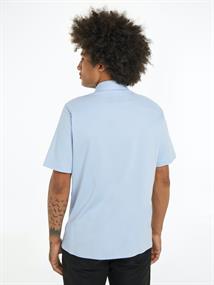 SMOOTH COTTON POCKET S/S SHIRT kentucky blue