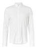 SMOOTH COTTON POCKET SLIM SHIRT bright white