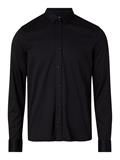 SMOOTH COTTON POCKET SLIM SHIRT ck black