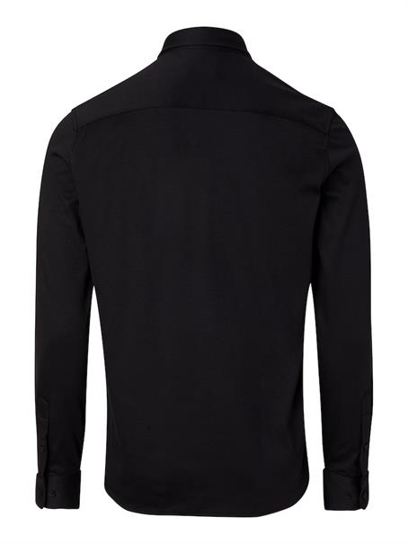 SMOOTH COTTON POCKET SLIM SHIRT ck black