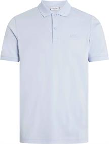 SMOOTH COTTON SLIM POLO blue