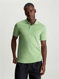 SMOOTH COTTON SLIM POLO quiet green