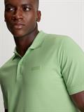 SMOOTH COTTON SLIM POLO quiet green