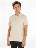 SMOOTH COTTON SLIM POLO stony beige