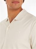 SMOOTH COTTON SLIM POLO stony beige
