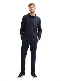 Snood Langarmshirt mit Brusttasche sky captain blue stripy inject